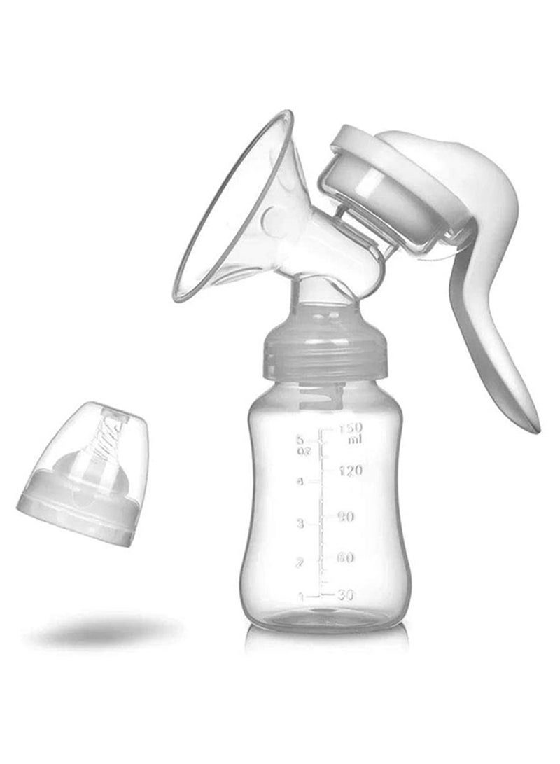 Manual Silicone Breast Pump With Adjustable Suction And Accessories - Image 3