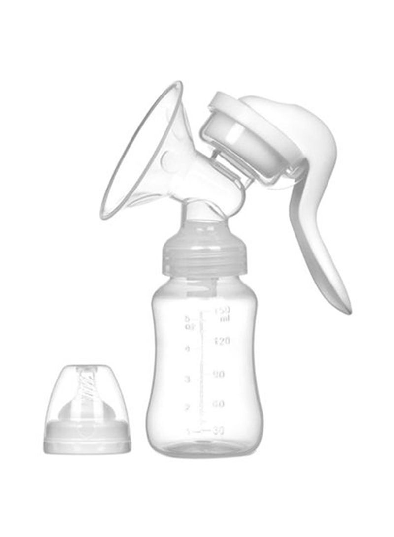 Manual Silicone Breast Pump With Adjustable Suction And Accessories - Image 1