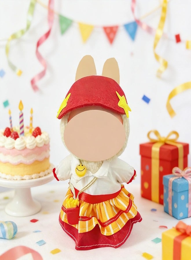 Ezcora Doll Clothes for 17cm Doll, 5 Pack Outfits for 17cm Doll, Perfect for Play & Display, Doll Accessories for Collectors (No Dolls) (Set 2) - Image 3