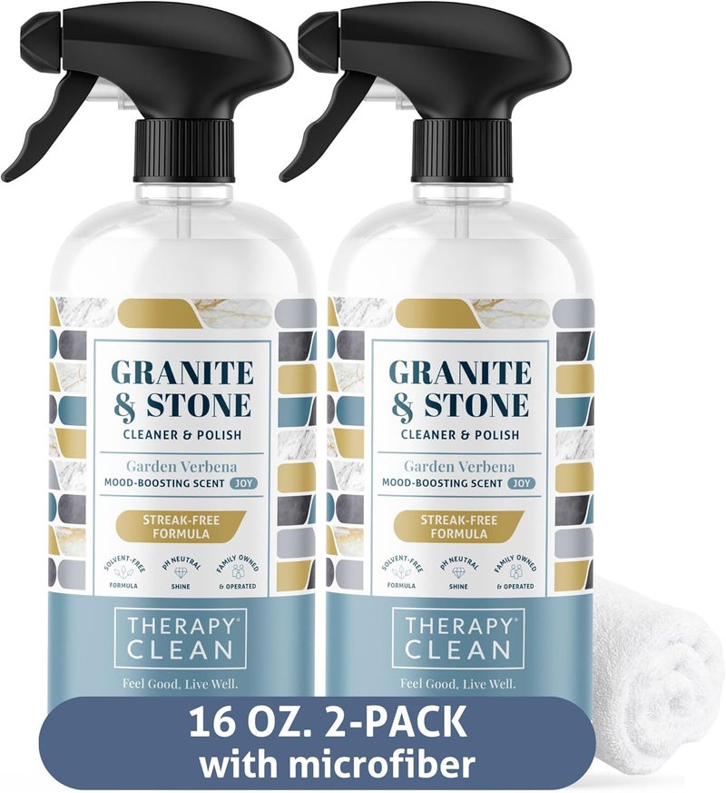 Therapy Granite & Stone Cleaner & Polish Kit - Image 1