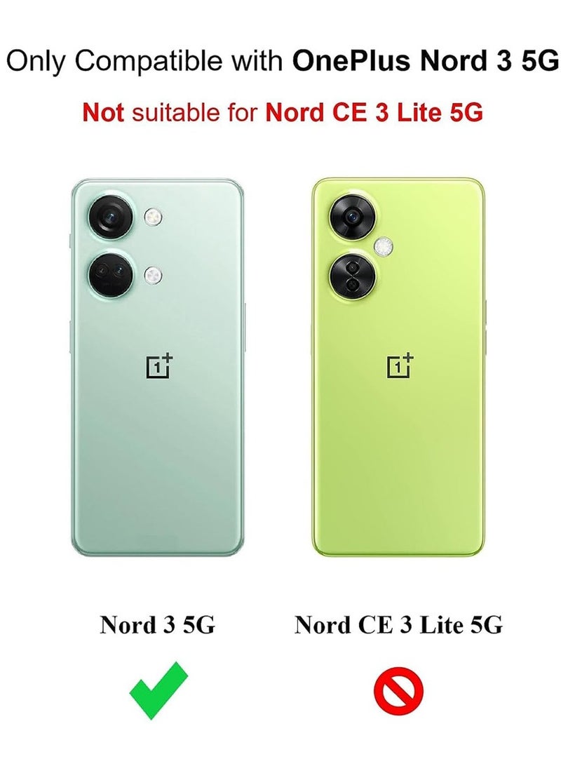 CATANES OnePlus Nord 3 Case Silicone Cover Soft and Durable Comfortable to Grip Soft Flexible Rubber Protective Case Blue - Image 4