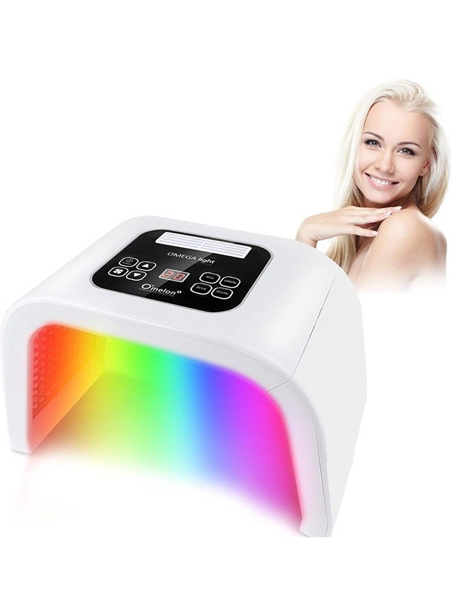 7 Color Photon Pdt Acne Treatment Machine Removal Anti-Aging Skin Rejuvenation Facial Care Beauty Machine Skin Care LED Phototherapy Treatment Machine - Image 1