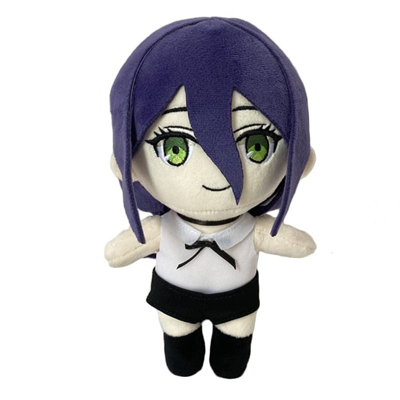 JCvCX Purple Hair Girl with Hair Pack Plush Toy Anime Figure Stuffed Plushies Soft Doll Pillow - Image 3