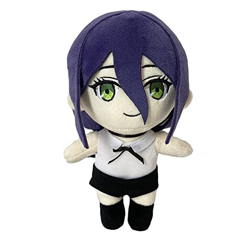 JCvCX Purple Hair Girl with Hair Pack Plush Toy Anime Figure Stuffed Plushies Soft Doll Pillow - Image 1