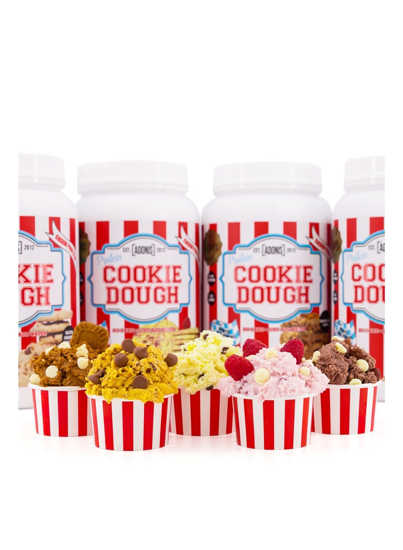 ADONIS Protein Cookie Dough Casein Protein Banana Choc Chip 400g (10 Servings) - Image 4