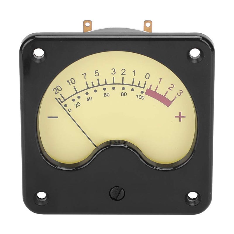 Portable VU Meter Power Amplifier DB Meter with Backlight for Home Car Night Use Durable ABS Material - Image 1