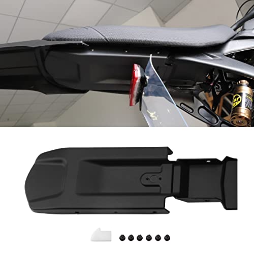 URLWALL Upgraded Rear Fender Inner Plate for Seyway Sur-Ron LBX and S, Mudguards Protector Base Protective, Plastic Dirt Bike Rear Fender Mud Flap, 13.6x4.0'' - Image 1