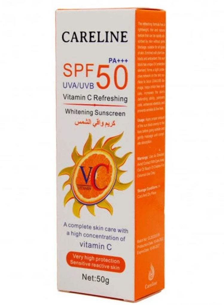 Vitamin C Refreshing Whitening Sunscreen SPF 50- 50 g