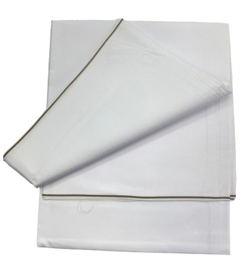 Maisun Men’s Cotton Lungi Wezar, Traditional Arabian Dhoti, Soft Breathable Fabric for Daily Wear - Image 3