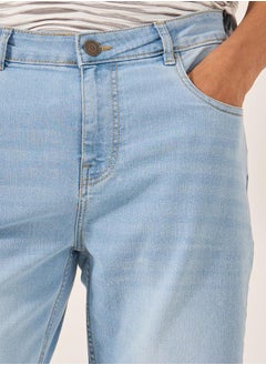 Styli Mid Rise Slim Fit Faded Jeans  - Image 3
