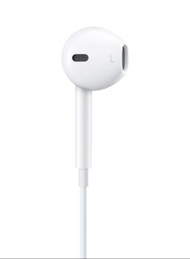 Suitable for Apple 15 wired in-ear headphones with flat head, suitable for karaoke and calls, compatible with OPPO, vivo, and Huawei, white headphones - Image 1