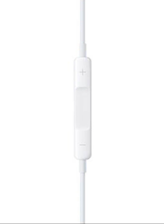 Suitable for Apple 15 wired in-ear headphones with flat head, suitable for karaoke and calls, compatible with OPPO, vivo, and Huawei, white headphones - Image 3