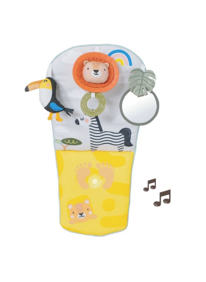 Taf Toys - Musical Car Seat Toys For 0-12 Month Old Babies - Activity Center With Sensory Soft Hanging Toys And Mirror - Carseat Gift For Infants - Image 1