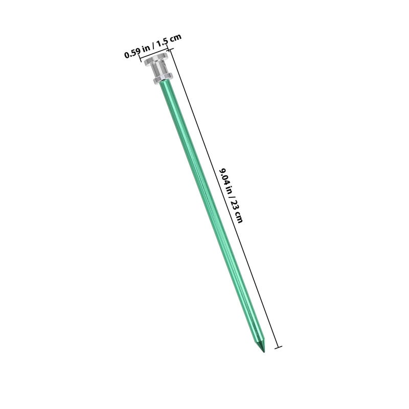8 Pcs Aluminum Alloy Tent Stakes Lightweight Sturdy Pegs for Camping Hiking Beach Snow - Image 3