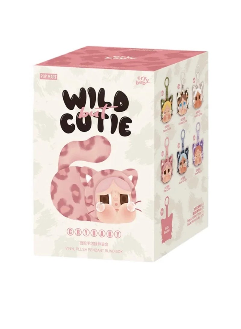 كراي بيبي CRY BABY Leopard Cat Series Blind Box Vinyl Keychain Blind Box(High quality version) - Image 2