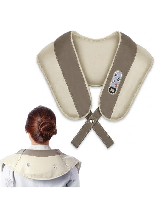 Neck and Shoulder Massager with Power Drum Massage and Portable Hands-Free Design - Image 1