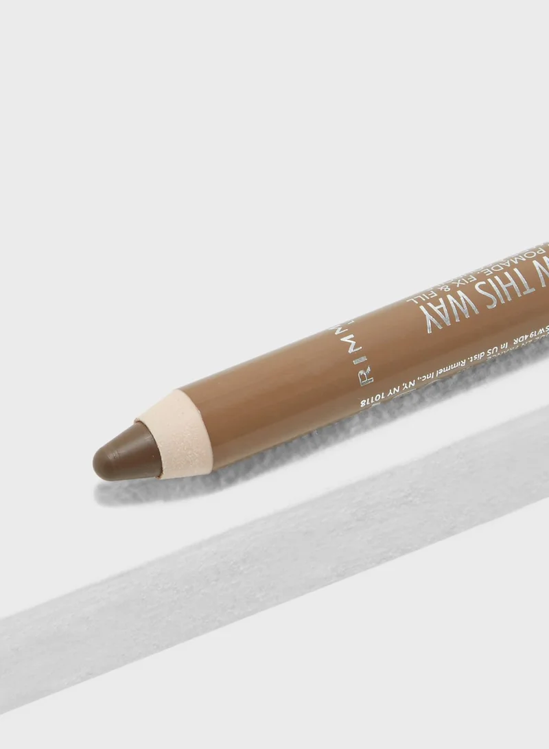 RIMMEL LONDON Brow This Way Pomade- 002 Medium