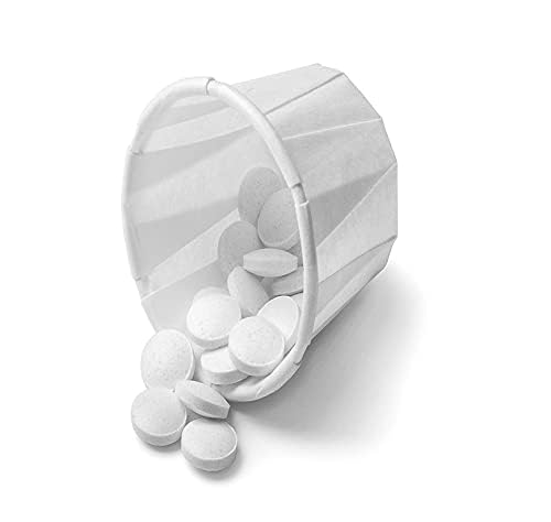 Vakly Disposable Paper Souffle Medicine Cups 1 Ounce [Pack of 500] Cups for Medication Distribution  Pills  Tasting  Condiments  Food and Dessert Serving (500) - Image 4