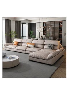 Generic Nordic Style Modern Luxury Leather Living Room Couch  - Image 1