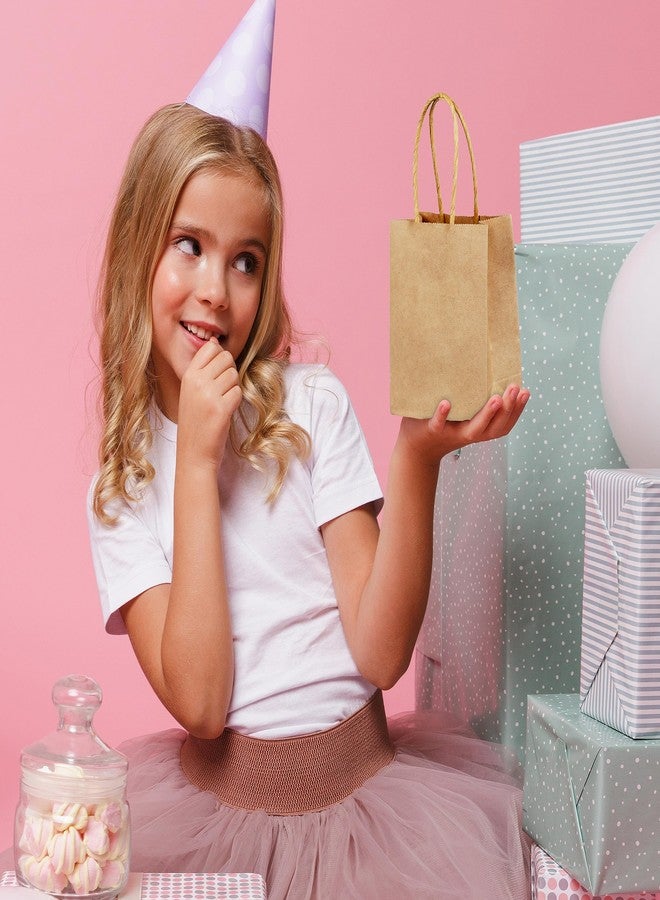 SPERPAND 30Pcs Mini Kraft Gift Bags - 6.5" Small Brown Paper Bags for Birthday, Baby Shower, Christmas, Wedding, Party Favor Bag - Image 5