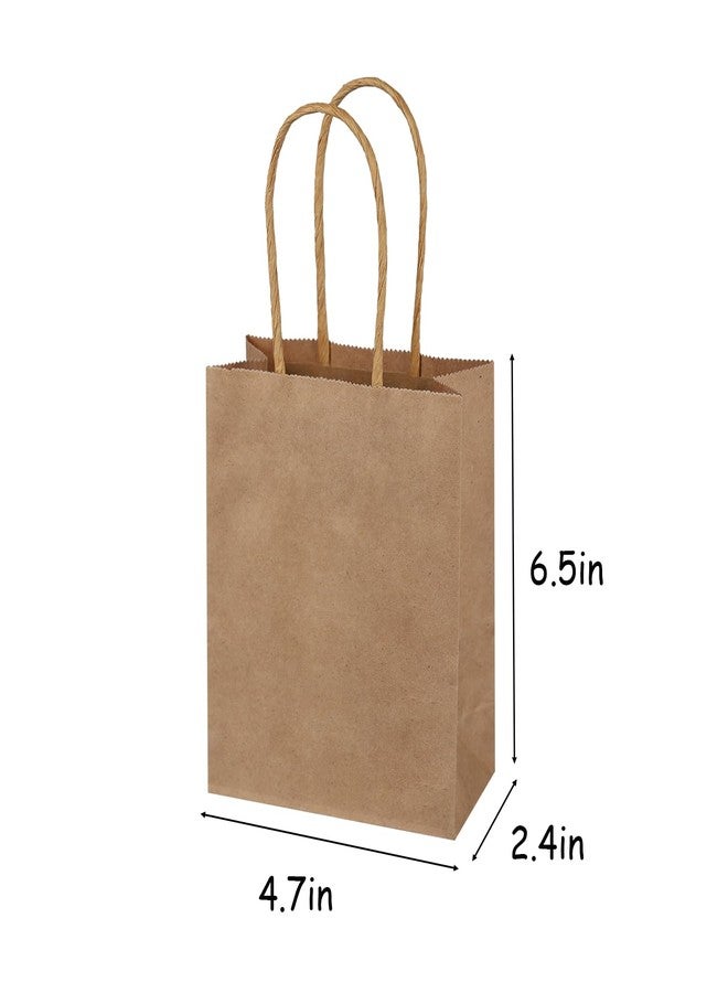 SPERPAND 30Pcs Mini Kraft Gift Bags - 6.5" Small Brown Paper Bags for Birthday, Baby Shower, Christmas, Wedding, Party Favor Bag - Image 3