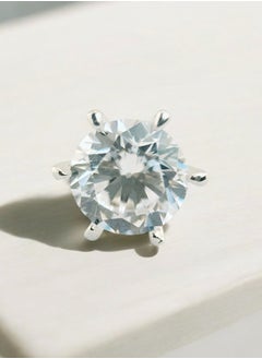 zilara Sparkling Round Stud Earring  - Image 2