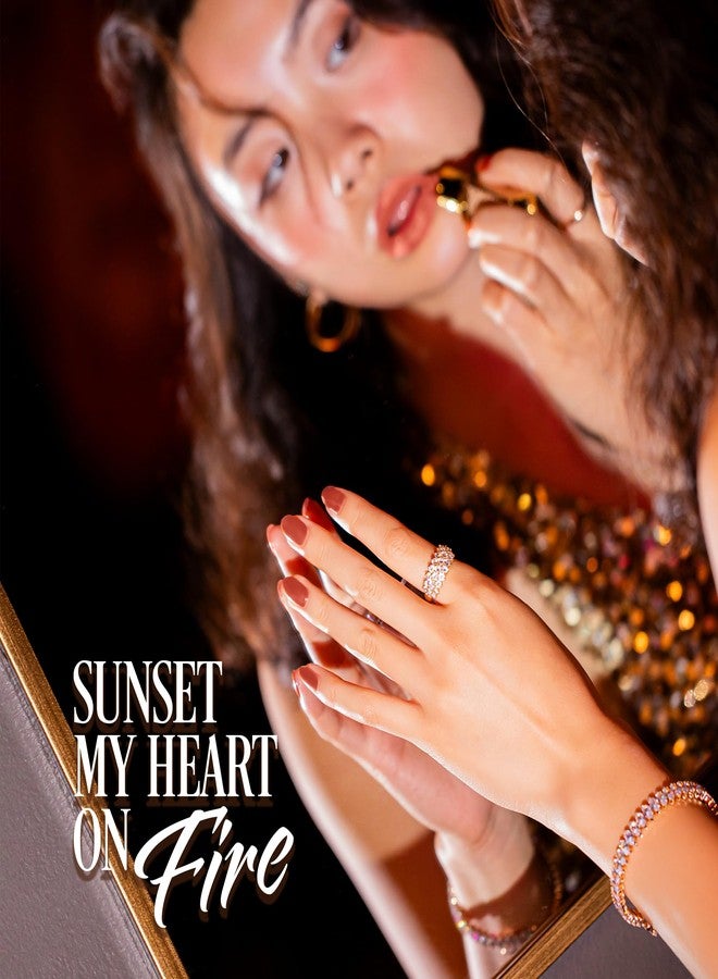 Gelish MINI TPO-Free Soak-Off Gel: Sunset My Heart On Fire, 9mL - Image 5