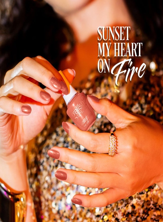 Gelish MINI TPO-Free Soak-Off Gel: Sunset My Heart On Fire, 9mL - Image 4