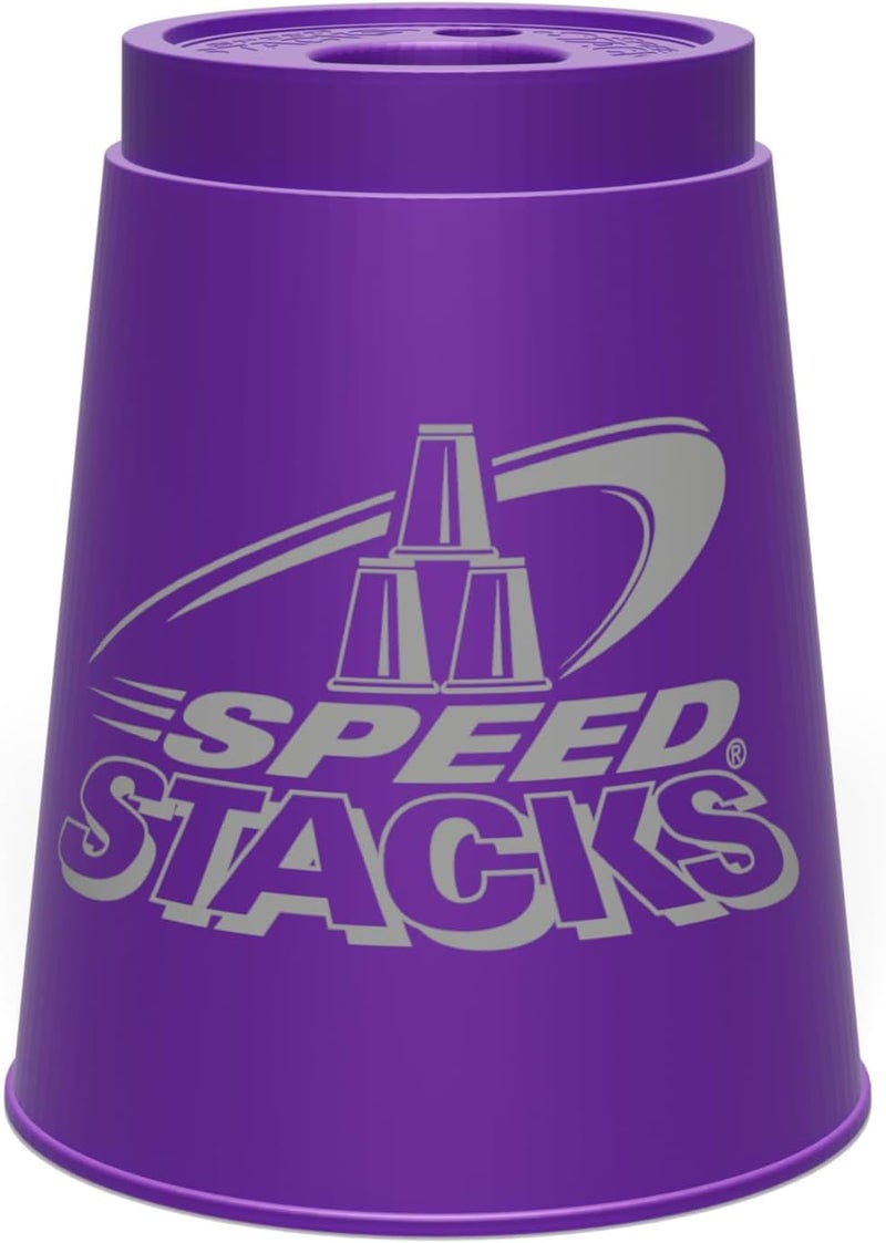 Speed Stacks Official Sport Stacking Set - Purple, 12 High-Quality Cups with Quick Release Stem - Image 4