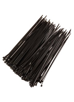 SCHOFIC SCHOFIC Cable Zip Ties Heavy Duty 200 MM x 48MM Ultra Strong Nylon Plastic POLYAMIDE with 49 Pounds Tensile Strength UV Resistant Halogen free Material BLACK 300  - Image 1