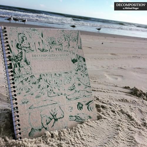 Decomposition Everglades College Ruled Spiral Notebook - 9.75 x 7.5 Journal with 160 Lined Pages - 100% Recycled Paper - Notebooks for School Supplies, Home & Office - Made in USA - Image 2
