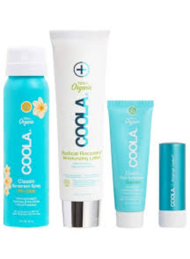 Coola Travel Kit 4-Piece - Image 1