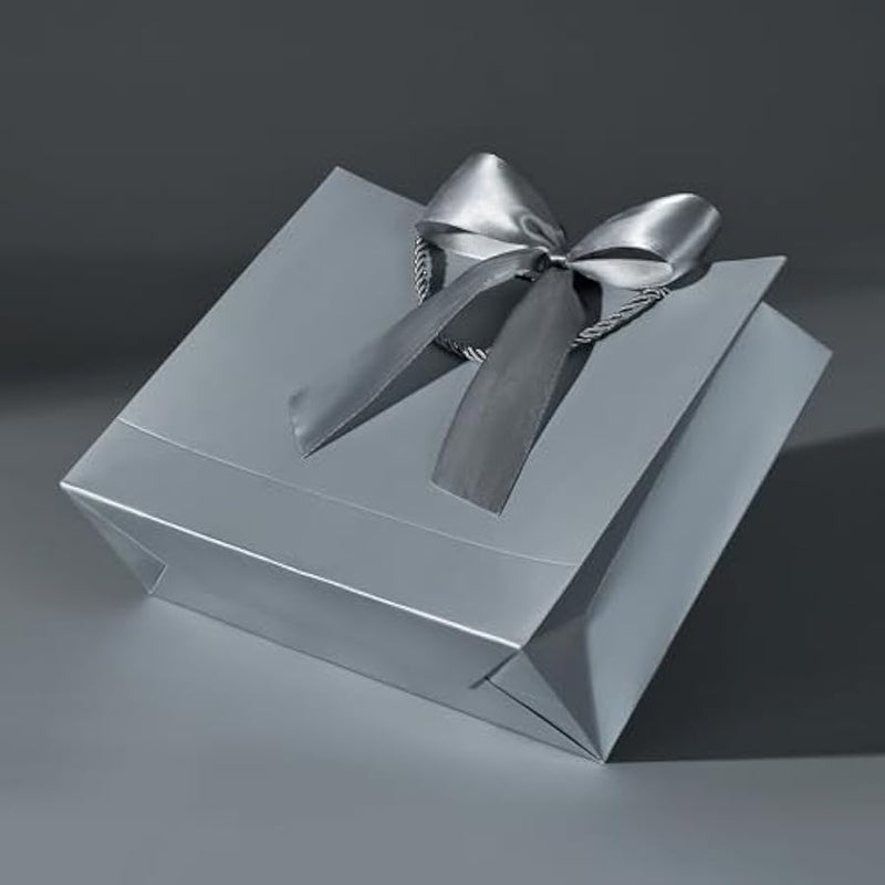 Gift Bags, 1PCS Gift Bags Large with Ribbon and 1 Greeting Cards 2 Tissue Paper, Portable Paper Gift Bag with Handles, Birthday Gift Bags,Present Bags for Wedding Party Mothers Day - Image 4