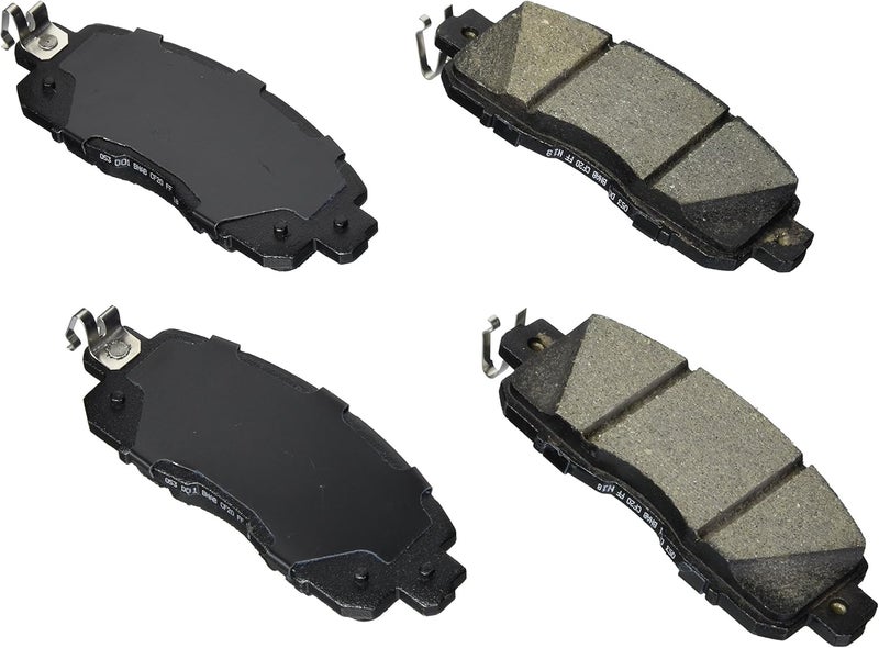 BOSCH BE1650 Blue Ceramic Disc Brake Pad Set - Front for Select Nissan Altima and Leaf - Image 1