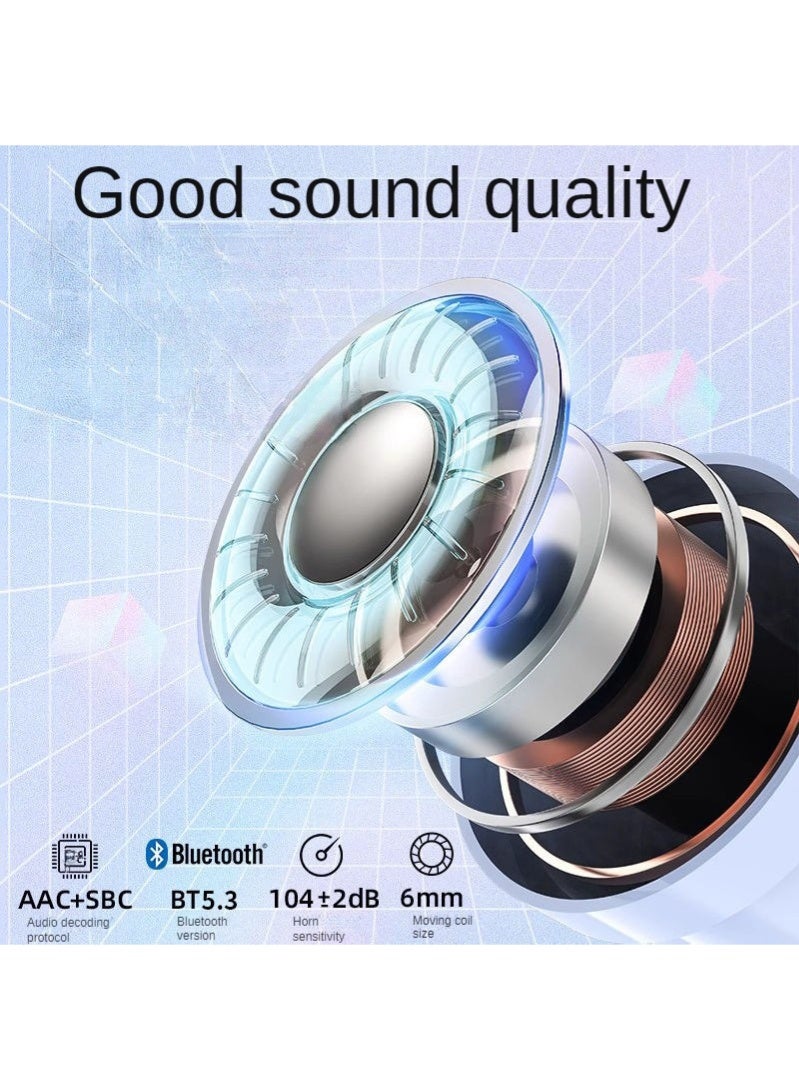 MAOGEDA Wireless Earbuds Bluetooth Headphones with Mic and LED Charging Case for Sport Android/iOS, Stereo Noise Cancelling, Premium Bluetooth TWS Earphones - Image 5