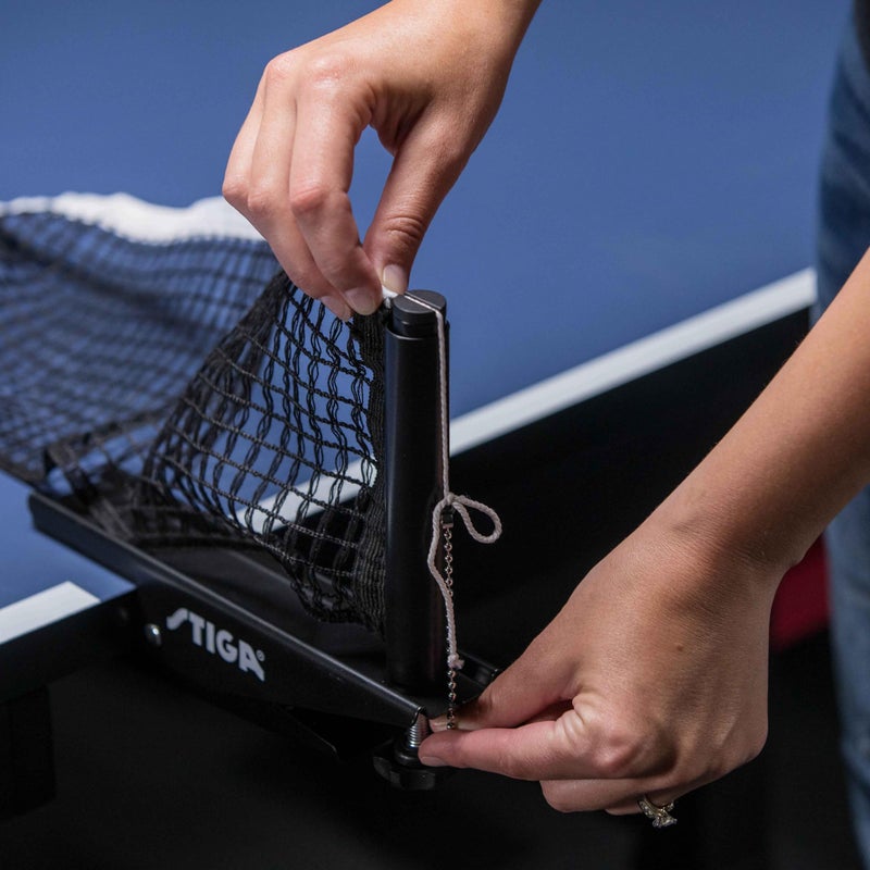 STIGA Premium Clipper 72" Regulation Table Tennis Net and Post Sets - Easy Set Up and Spring Activated Clip ping pong net set - Image 3