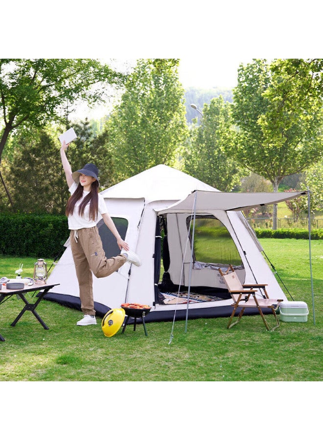 Suncojia Tent, Outdoor Fully Automatic Tent, Canopy Tent, Park Camping Tent, Sun Protection Tent, Includes Mat - Image 4