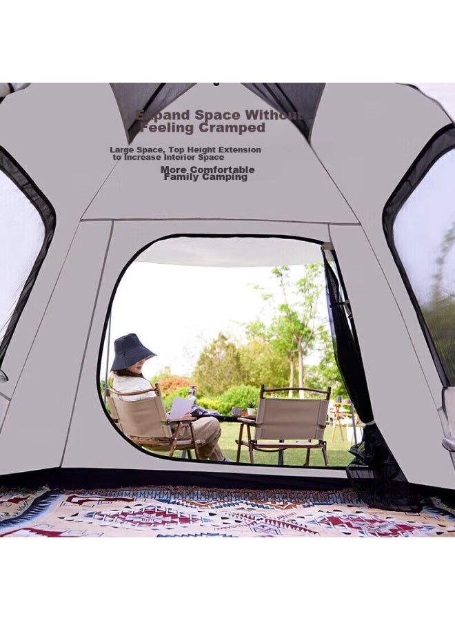 Suncojia Tent, Outdoor Fully Automatic Tent, Canopy Tent, Park Camping Tent, Sun Protection Tent, Includes Mat - Image 5