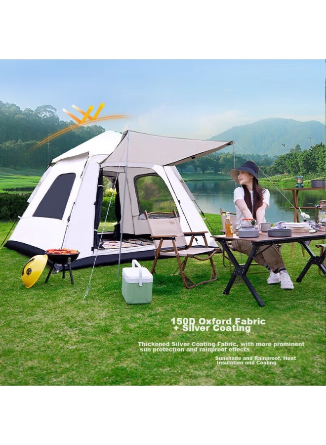 Suncojia Tent, Outdoor Fully Automatic Tent, Canopy Tent, Park Camping Tent, Sun Protection Tent, Includes Mat - Image 2