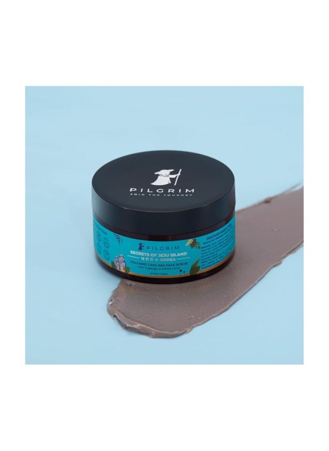 PILGRIM Face Scrub for De Tan, Exfoliation, Glowing Skin, Blackhead Removal, Dry, Oily, Combination Skin, Men and Women, Korean Beauty Secrets, 100g  - Image 2
