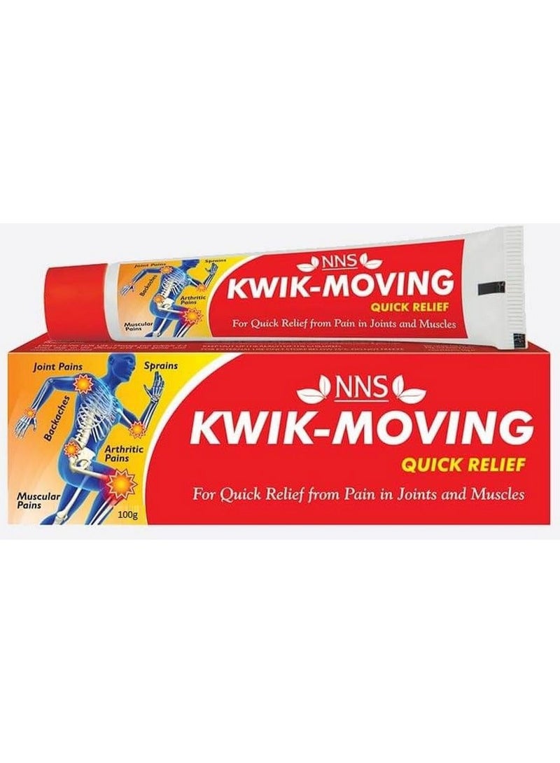 Kwik Moving Quick Relief Ointment 100G