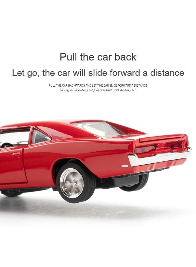 نيبمينينت سيارة أحلام الرجل - نموذج جي أيه يي 1:32 من المعدن المصبوب لسيارة "فاست آند فيوريوس" دودج تشارجر 1970 الخاصة بدوم، لعبة للأطفال، هدية للصديق، هدية للشباب. - Image 2