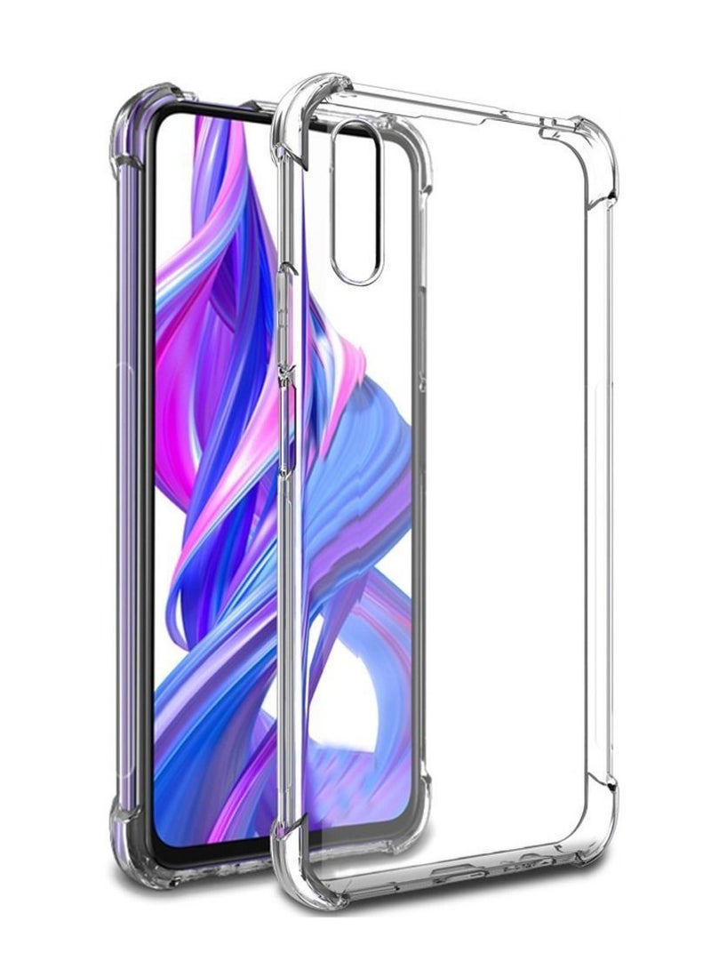 جراب Huawei Y9s الشفاف المقاوم للصدمات غطاء TPU ممتص للصدمات شفاف مع وسادة هوائية لحماية الزاوية 6.59 بوصة - Image 1