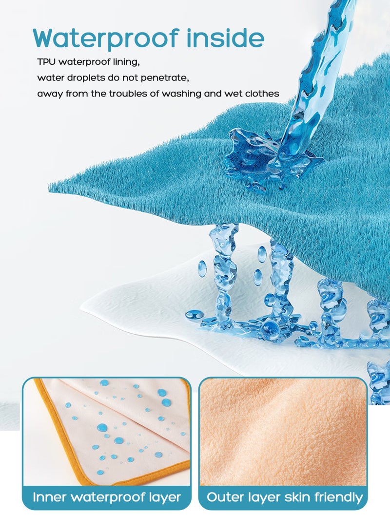 URbazaar 3Pcs Baby Bibs for Boys and Girls, Waterproof Toddler Bibs for 1-5 Years with Good Absorbent - Image 2