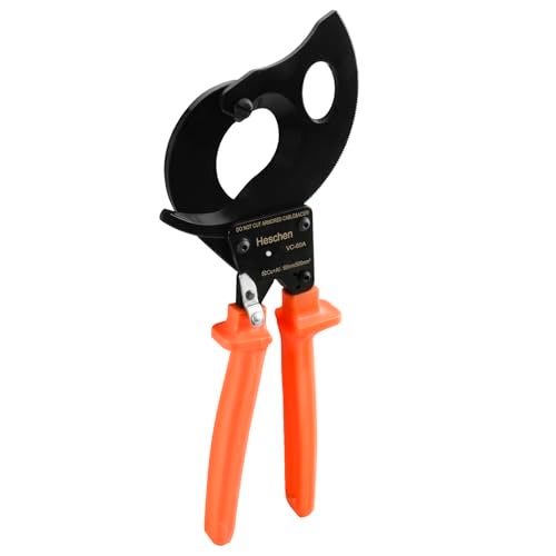 Heschen Ratchet Cable Cutter VC-60A use for 60mm/500mm² Wire Stripper plier Hand Crimping Tool - Image 1