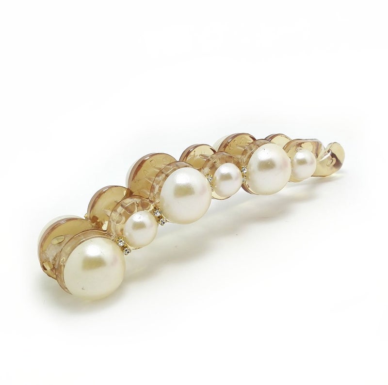 Meilliwish Pearl Banana Hair Clip 1 PCS H49Brown