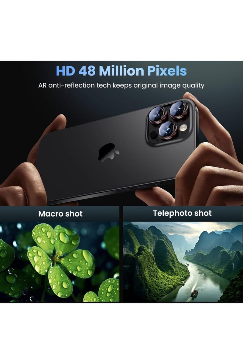 إيروريكس غطاء حماية عدسة الكاميرا من الزجاج المقوى لهواتف آيفون 16 و16 بلس، وهو متوافق أيضًا مع هواتف آيفون 17 و16E و16 E و15 برو ماكس و14 - Image 4