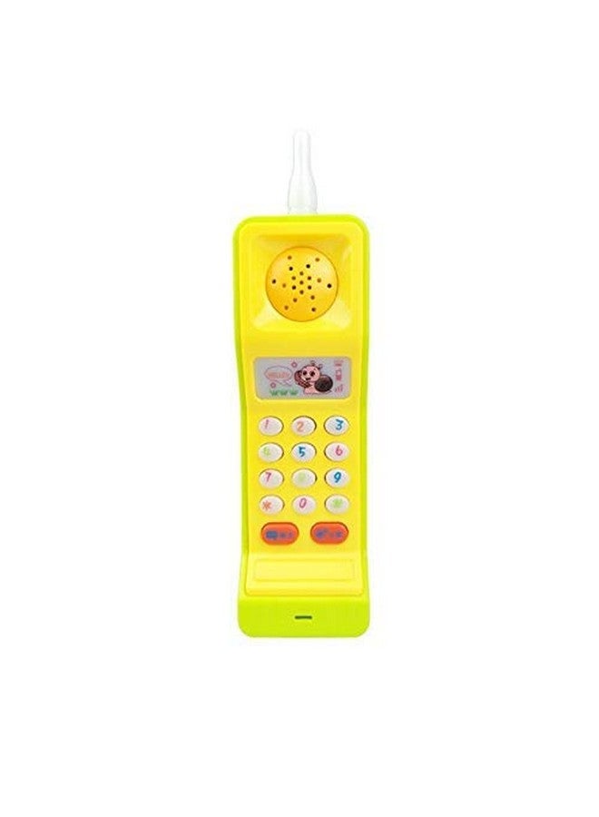 VGRASSP Cordless Musical Toy Phone Mobile for Kids - Animal, Number and Keypress Sounds - Colorful Lights and Music Multicolor - Image 5