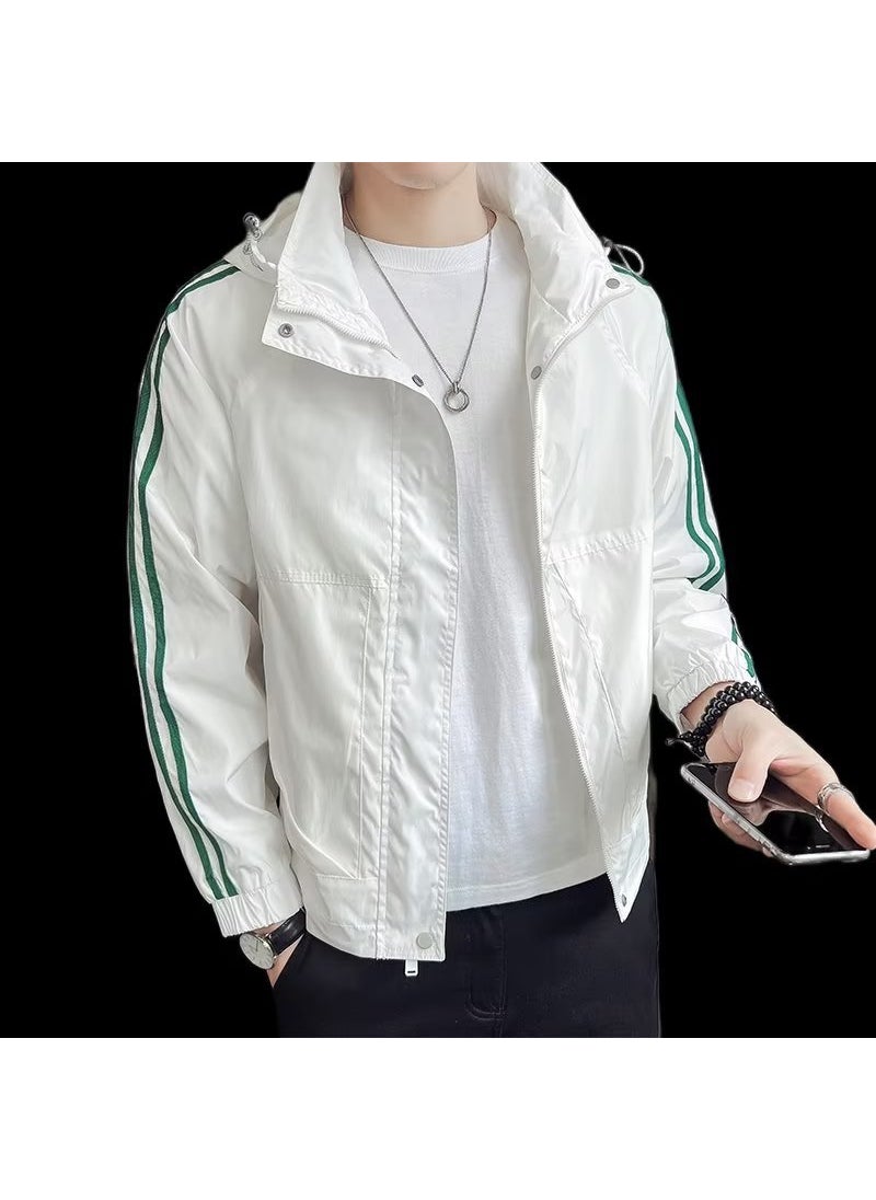 Generic - Trendy Slim Fit Mens Jacket Casual Workwear Black - Image 1