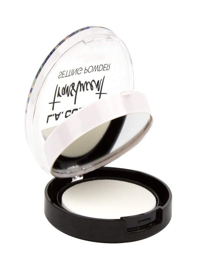 L.A. COLORS Translucent Pressed Setting Powder, Transparent CSP370 - Image 3